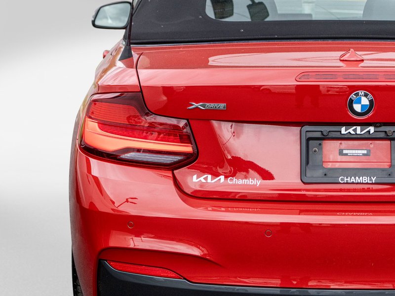 BMW 2 Series 230i xDrive MPACK ROUGE CUIR NAV 2021 BAS KILO PAS DE RECLAMATION AU CARFAX