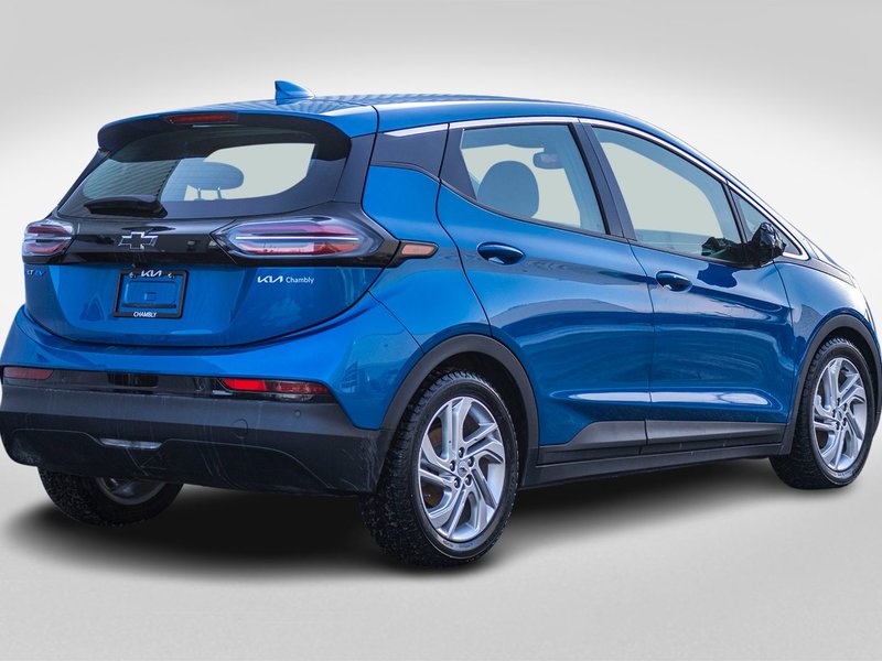 2022 Chevrolet BOLT EV 5D LT (1LT) 1LT BLEUE BAS KILO 1 OWNER NO CARFAX CLAIM