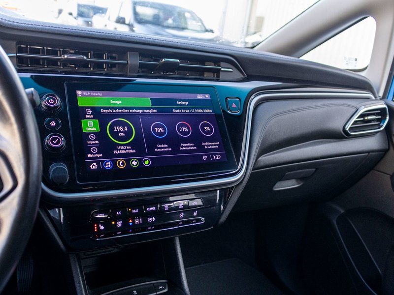 2022 Chevrolet BOLT EV 5D LT (1LT) 1LT BLEUE BAS KILO 1 OWNER NO CARFAX CLAIM