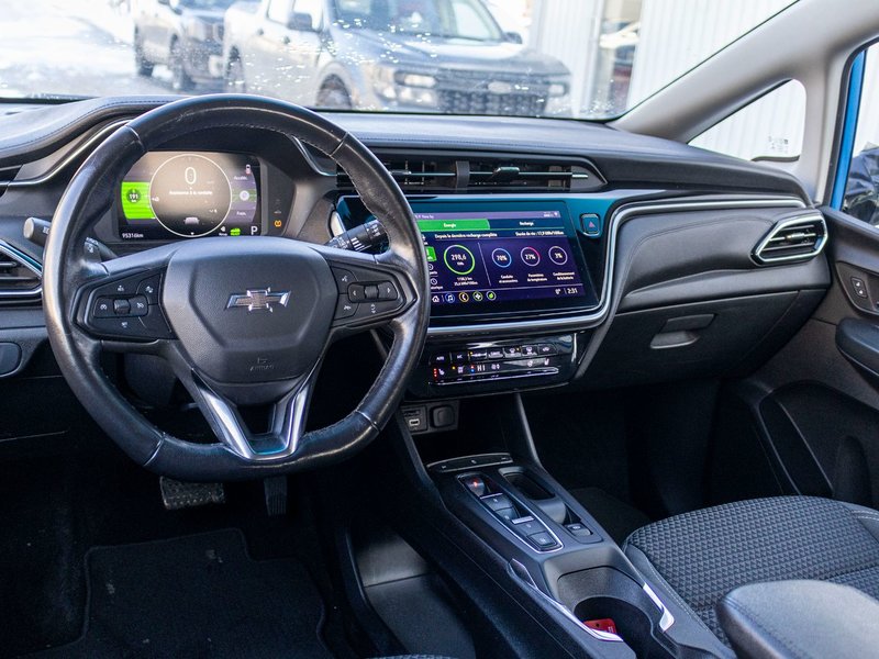 2022 Chevrolet BOLT EV 5D LT (1LT) 1LT BLEUE BAS KILO 1 OWNER NO CARFAX CLAIM