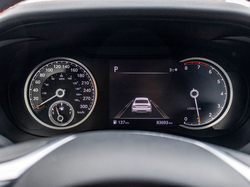 2023 GENESIS G70 3.3T SPORT AWD GRIS CUIR ROUGE WOW BAS KILO