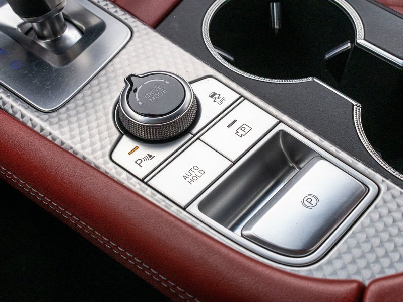 2023 GENESIS G70 3.3T SPORT AWD GRIS CUIR ROUGE WOW BAS KILO