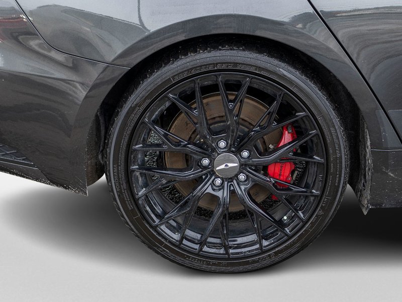 2023 GENESIS G70 3.3T SPORT AWD GRIS CUIR ROUGE WOW BAS KILO