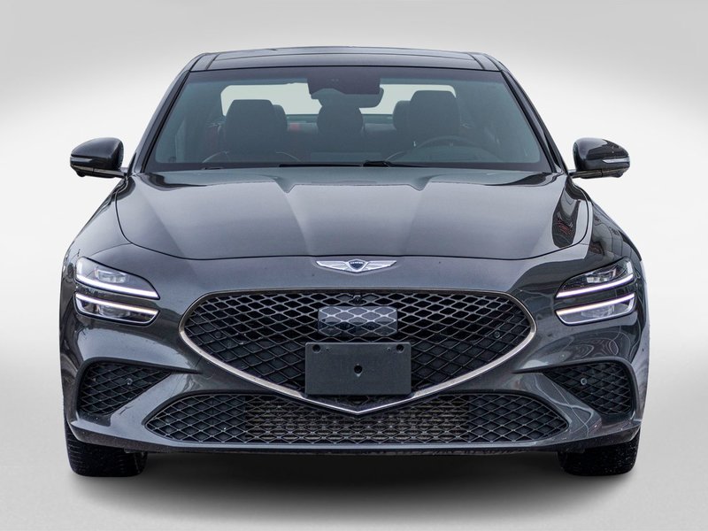2023 GENESIS G70 3.3T SPORT AWD GRIS CUIR ROUGE WOW BAS KILO
