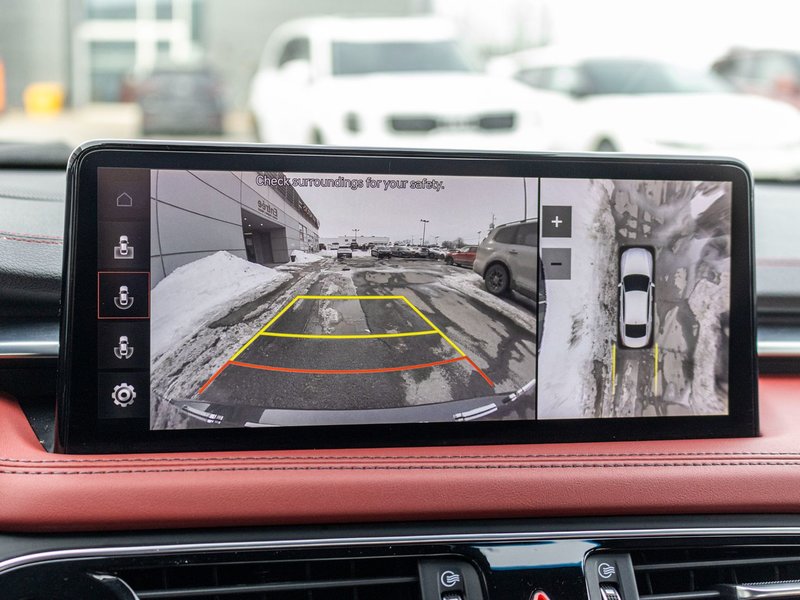 2023 GENESIS G70 3.3T SPORT AWD GRIS CUIR ROUGE WOW BAS KILO