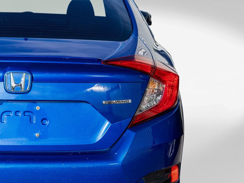 2018 Honda Civic Sedan TOURING AUTOM CUIR TOIT 1 OWNER NO CARFAX CLAIM