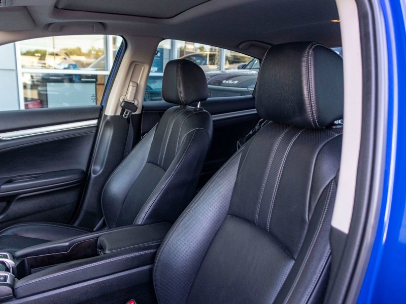 2018 Honda Civic Sedan TOURING AUTOM CUIR TOIT 1 OWNER NO CARFAX CLAIM