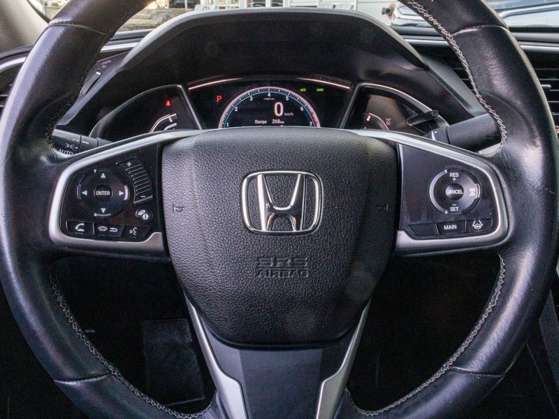 2018 Honda Civic Sedan TOURING AUTOM CUIR TOIT 1 OWNER NO CARFAX CLAIM