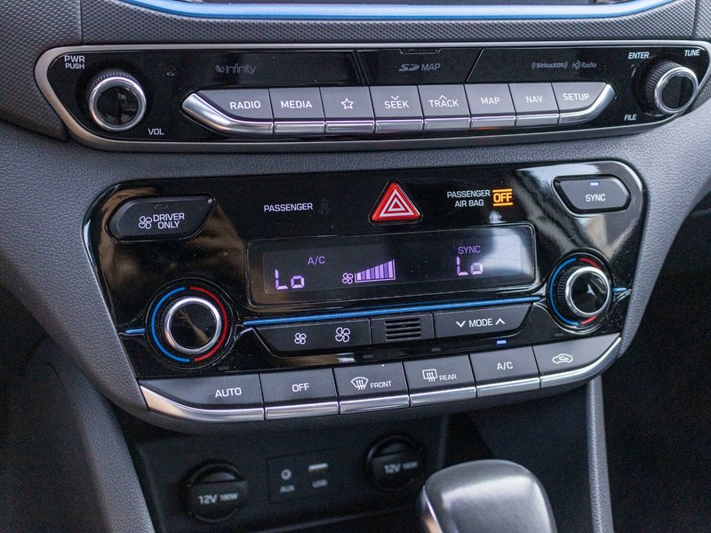 2018 Hyundai Ioniq Electric Plus SE AUTOM GRIS BAS KILO NO CARFAX CLAIM