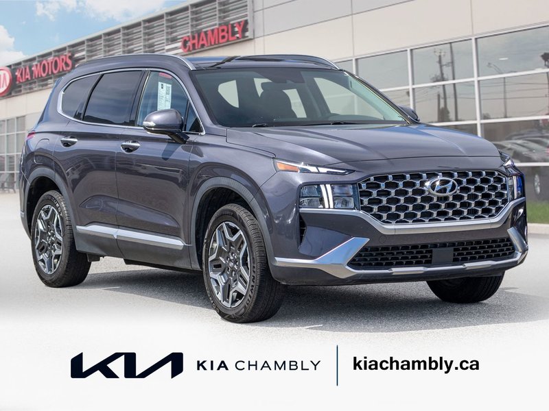 2022 Hyundai Santa Fe Plug-In Hybrid LUXURY AWD CUIR TOIT 1 OWNER NO CARFAX CLAIM