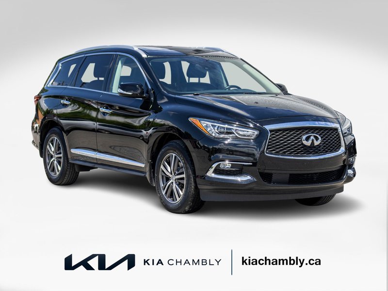 Infiniti QX60 PURE AWD 7 PASS CUIR TOIT NOIR 2019 TRES PROPRE BAS KILO