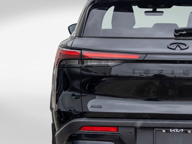 2025 Infiniti QX60 BLACK EDITION RARE AWD CUIR TOIT 1 OWNER NO CARFAX CLAIM