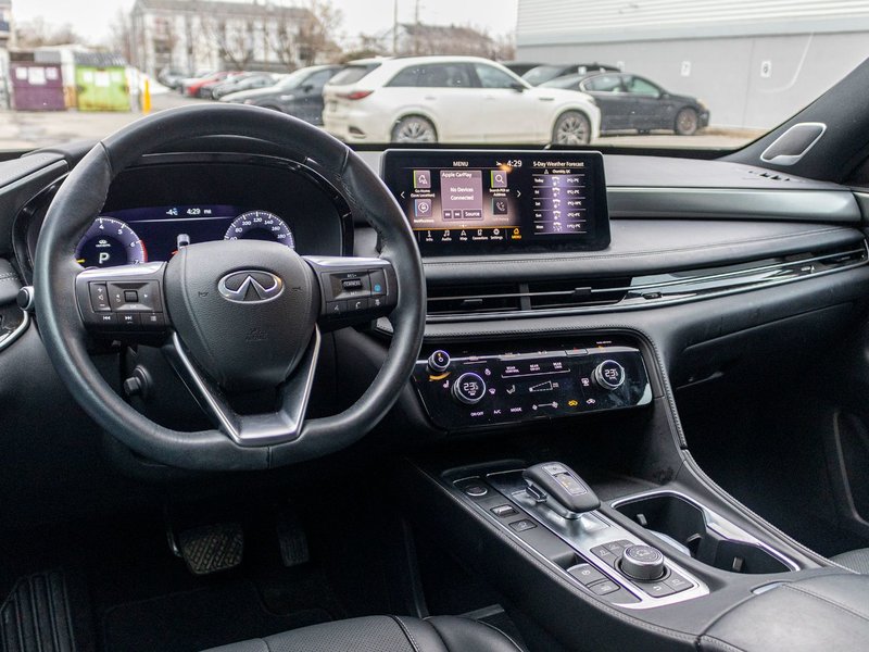 2025 Infiniti QX60 BLACK EDITION RARE AWD CUIR TOIT 1 OWNER NO CARFAX CLAIM