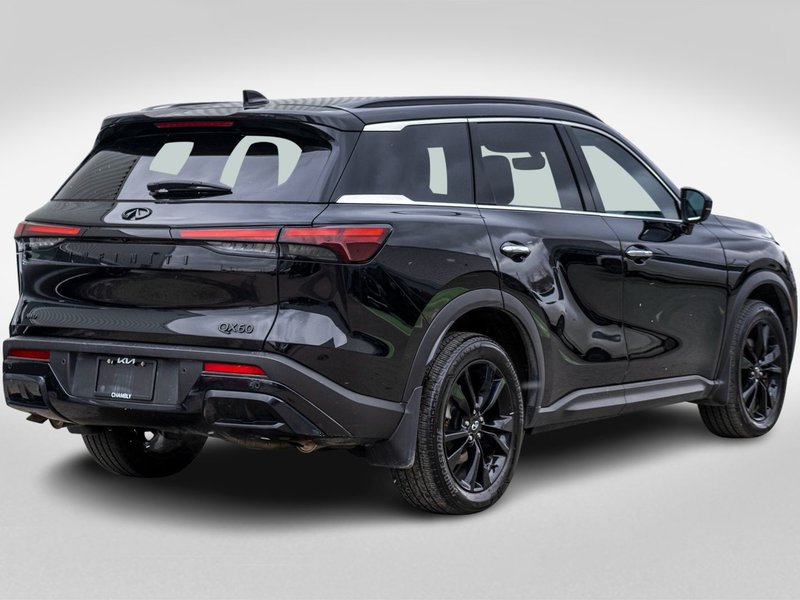 2025 Infiniti QX60 BLACK EDITION RARE AWD CUIR TOIT 1 OWNER NO CARFAX CLAIM