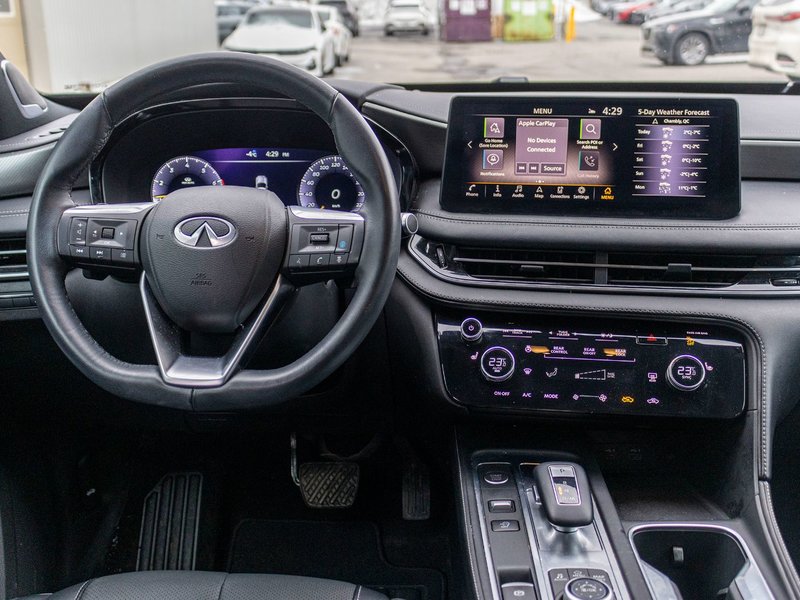 2025 Infiniti QX60 BLACK EDITION RARE AWD CUIR TOIT 1 OWNER NO CARFAX CLAIM