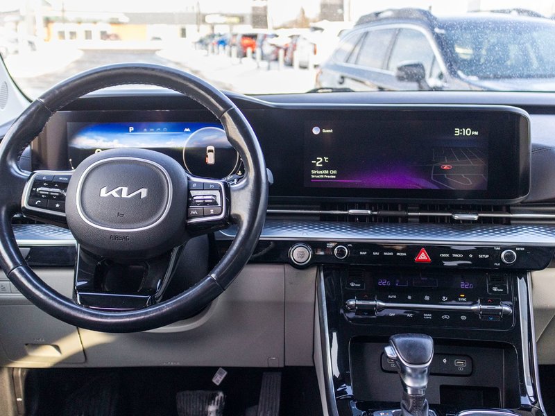 2022 Kia Carnival SX NOIR CUIR NOIR TOIT TOP OF THE LINE