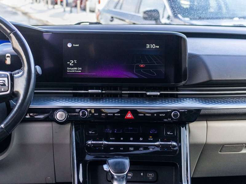 2022 Kia Carnival SX NOIR CUIR NOIR TOIT TOP OF THE LINE