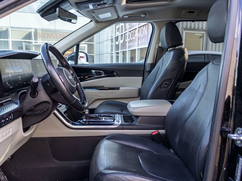 2022 Kia Carnival SX NOIR CUIR NOIR TOIT TOP OF THE LINE