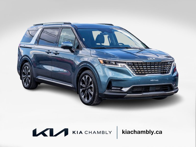 2023 Kia Carnival EX+ AUTOM CUIR BLEUE 1 OWNER NO CARFAX CLAIM