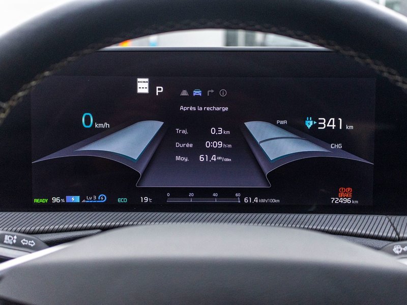 Kia EV6 GT-LINE 2 AWD BLANC TOIT 2024 PAS DE RECLAMATION AU CARFAX