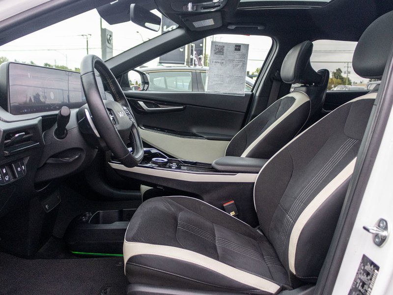 Kia EV6 GT-LINE 2 AWD BLANC TOIT 2024 PAS DE RECLAMATION AU CARFAX