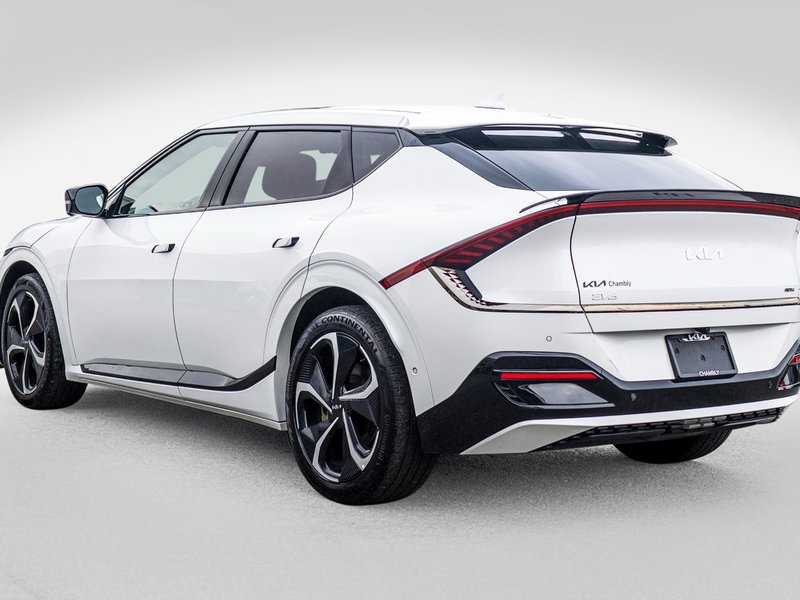 Kia EV6 GT-LINE 2 AWD BLANC TOIT 2024 PAS DE RECLAMATION AU CARFAX