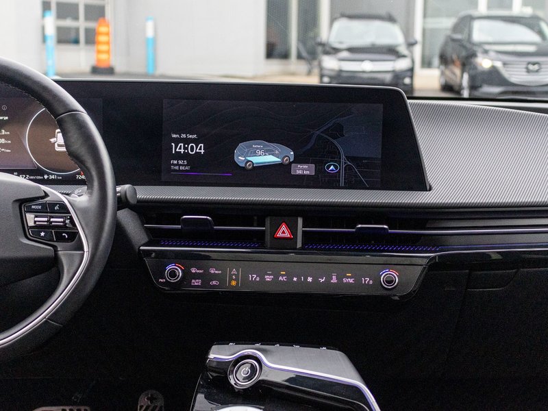 Kia EV6 GT-LINE 2 AWD BLANC TOIT 2024 PAS DE RECLAMATION AU CARFAX