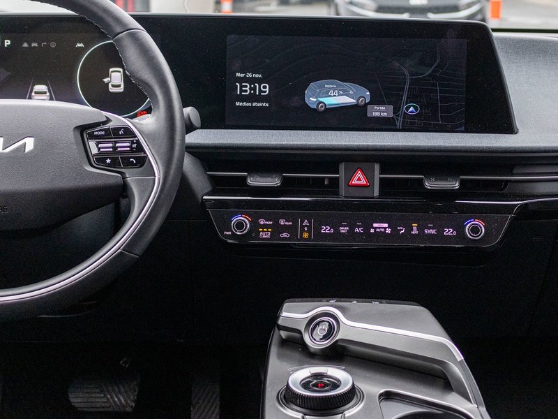 Kia EV6 WIND ROUGE AUTOM  BAS KILO 2024 1 PROPRIO PAS DE RECLAMATION AU CARFAX