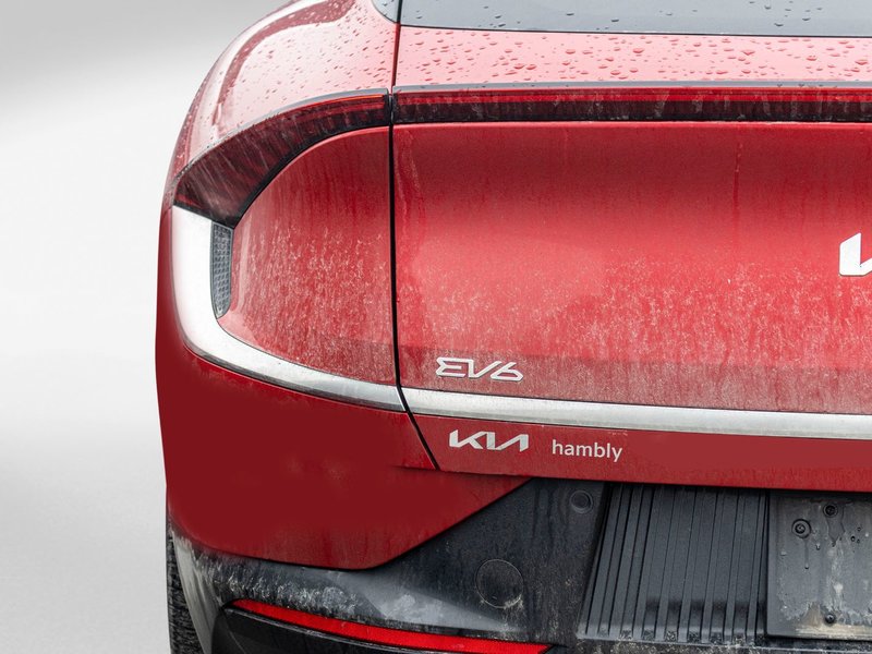 Kia EV6 WIND ROUGE AUTOM  BAS KILO 2024 1 PROPRIO PAS DE RECLAMATION AU CARFAX