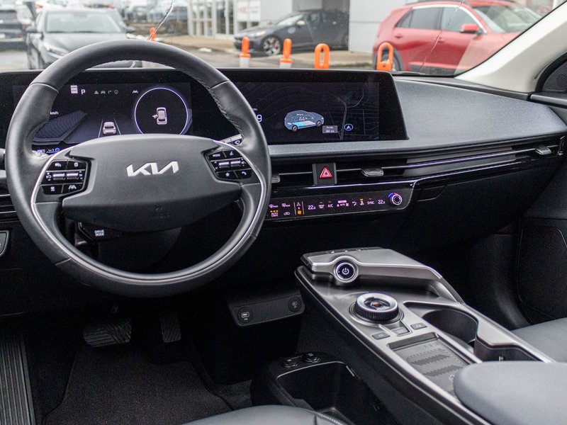 Kia EV6 WIND ROUGE AUTOM  BAS KILO 2024 1 PROPRIO PAS DE RECLAMATION AU CARFAX