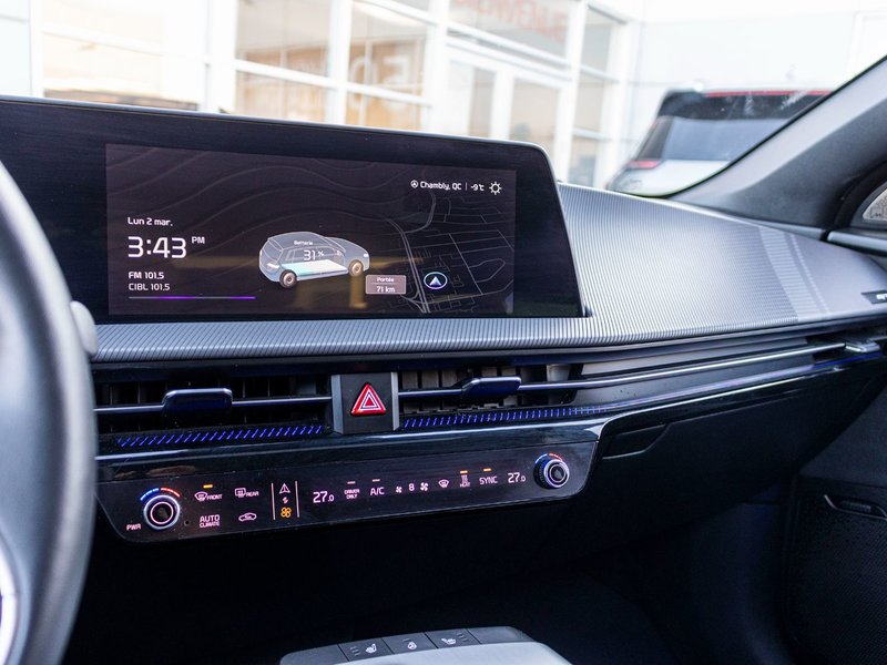 Kia EV6 GT AWD NOIR 34778KM 2024 PAS DE RECLAMATION AU CARFAX