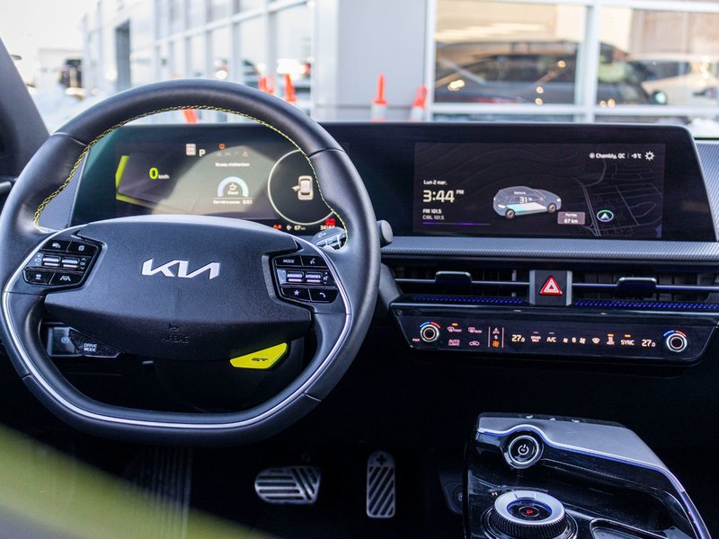 Kia EV6 GT AWD NOIR 34778KM 2024 PAS DE RECLAMATION AU CARFAX