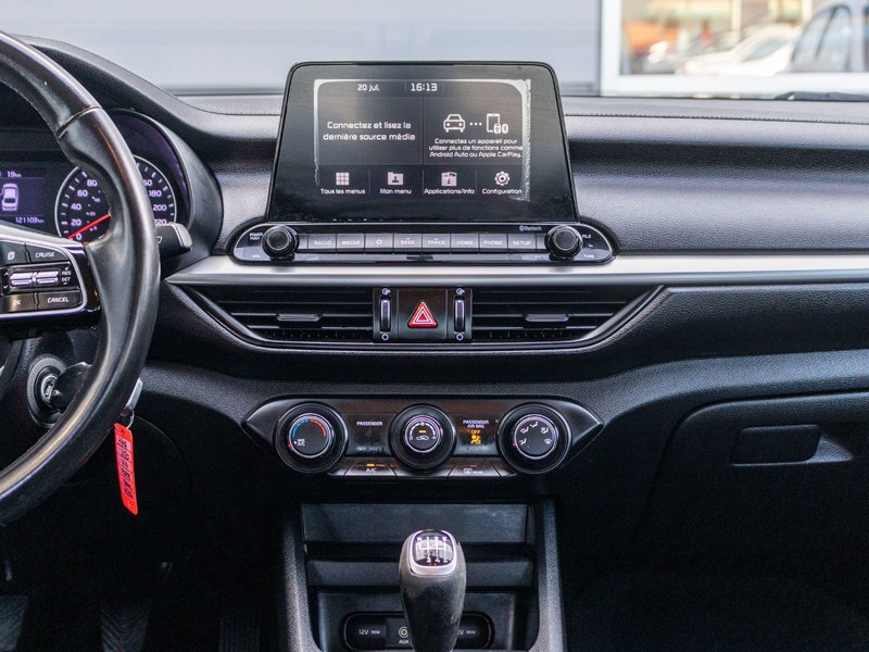 2020 Kia Forte LX MAN A/C BLANCHE NO CARFAX CLAIM