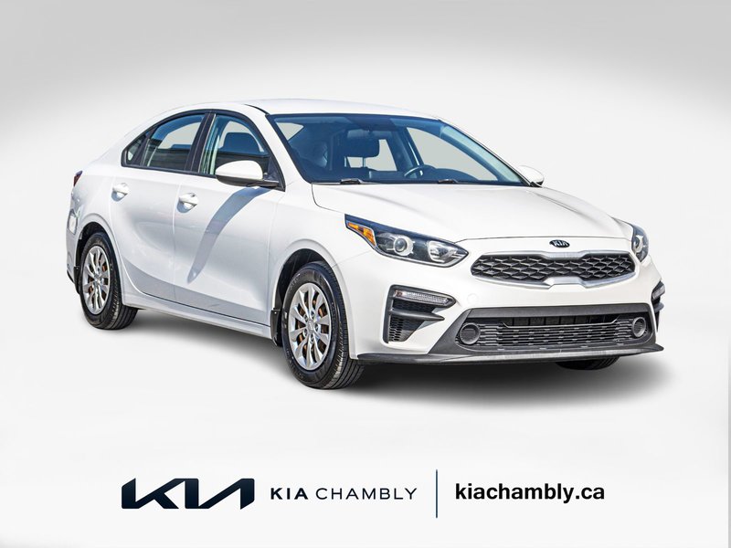 2020 Kia Forte LX MAN A/C BLANCHE NO CARFAX CLAIM