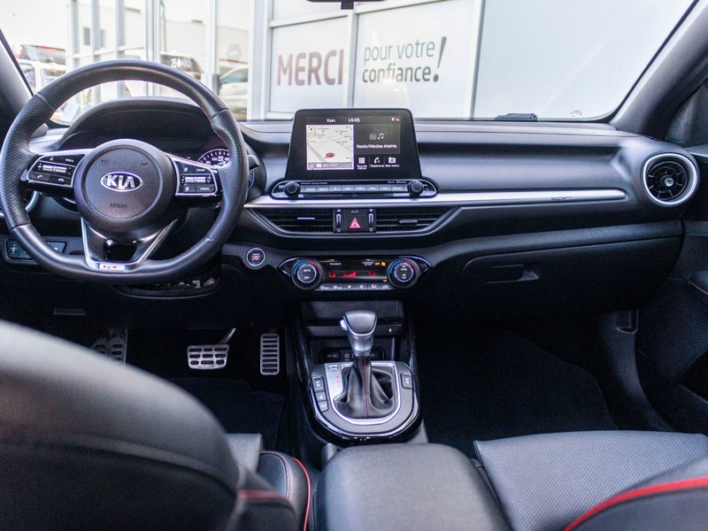 Kia Forte GT LIMITED BERLINE CUIR TOIT MAGS NOIRS 2021 BAS KILO