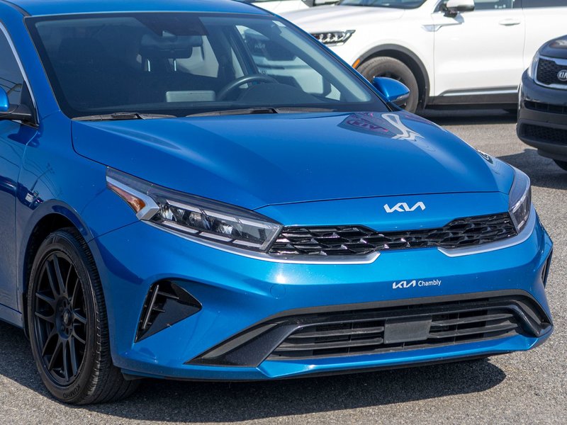 Kia Forte EX+TOIT AUTOM A/C BLEUE 2023 1 PROPRIO PAS DE RECLAMTION AU CARFAX
