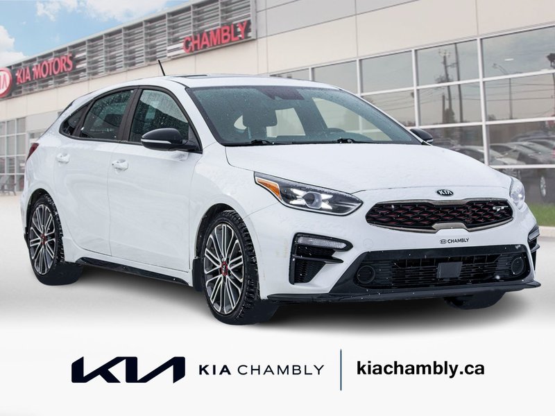 Kia Forte5 GT 1.6T LIMITED CUIR TOIT 2021 1 PROPRIO PAS DE RECLAMATION AU CARFAX