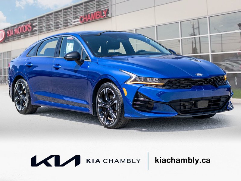 2021 Kia K5 GT-Line AWD CUIR TOIT 1 OWNER NO CAFFAX CLAIM