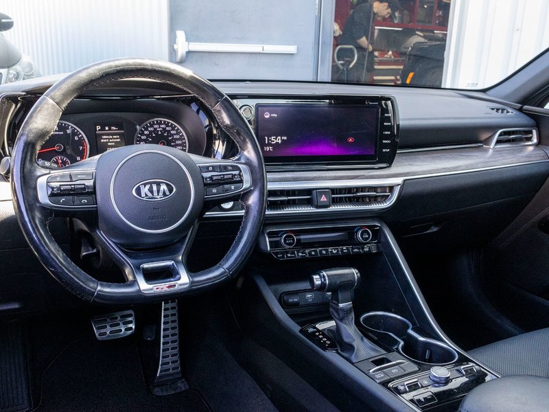 2021 Kia K5 GT-Line AWD CUIR TOIT 1 OWNER NO CAFFAX CLAIM