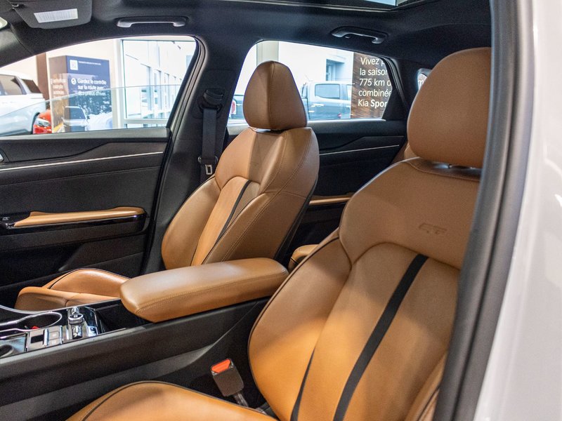 Kia K5 GT GRIS MAT CUIR ORANGE WOW 2023 1 PROPRIO