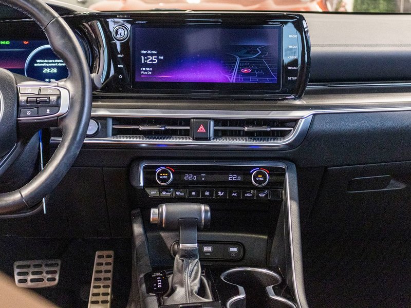 Kia K5 GT GRIS MAT CUIR ORANGE WOW 2023 1 PROPRIO