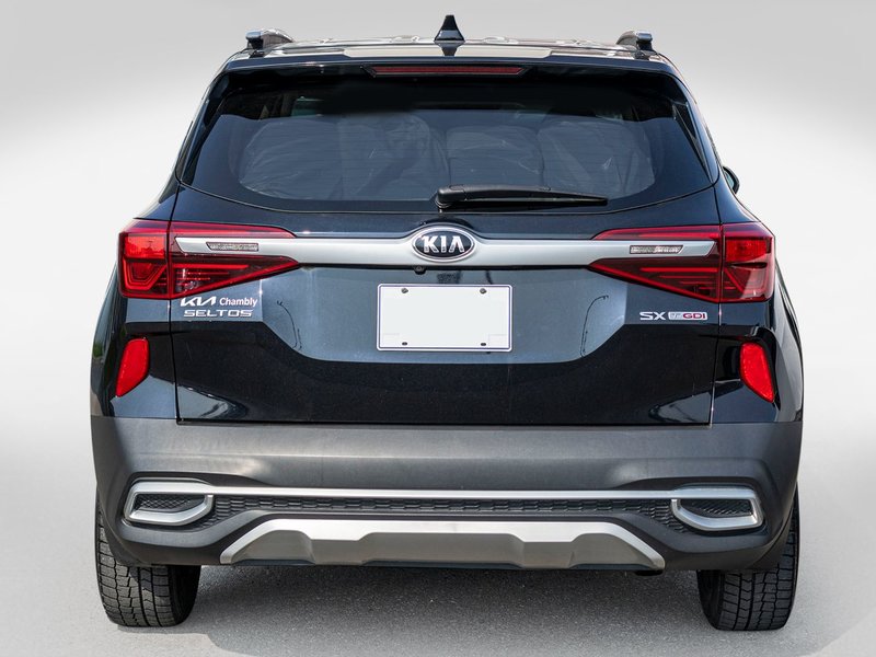 2021 Kia Seltos SX TURBO AWD CUIR TOIT NAV 1 OWNER NO CARFAX CLAIM