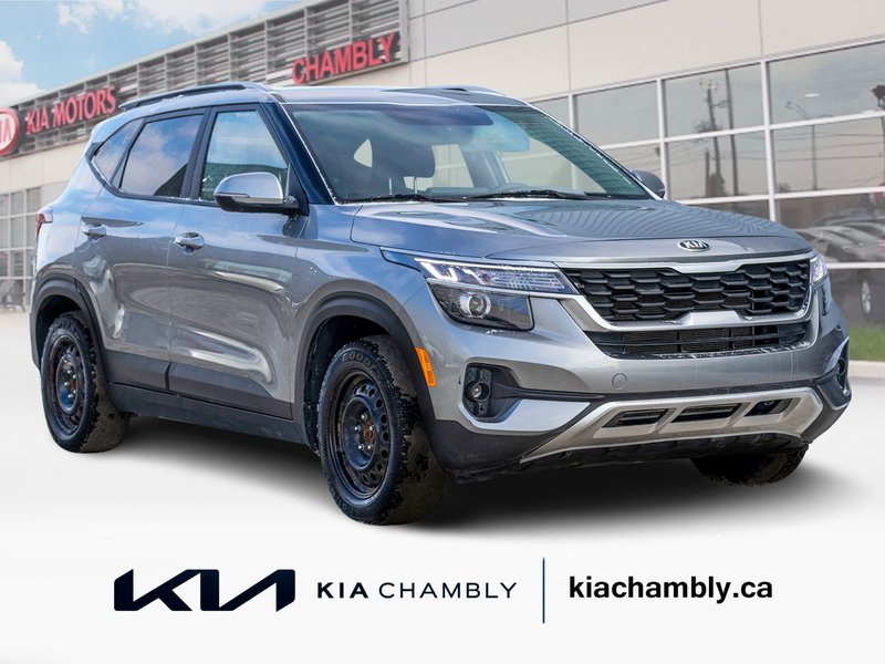 Kia Seltos LX AUTOM GRIS BAS KILO 57865KM 2021 1 PROPRIO PAS DE RECLAMATION AU CARFAX