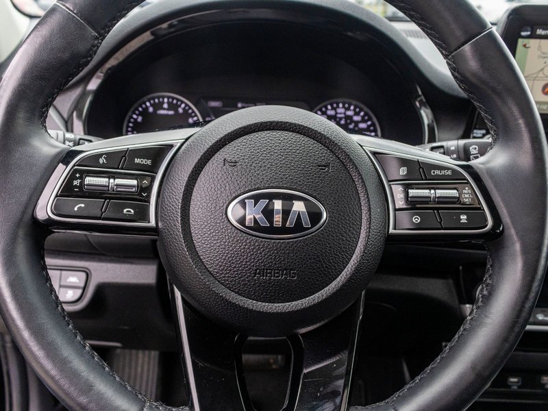Kia Seltos EX PREMIUM AWD CUIR TOIT 2021 PAS DE RECLAMATION AU CARFAX