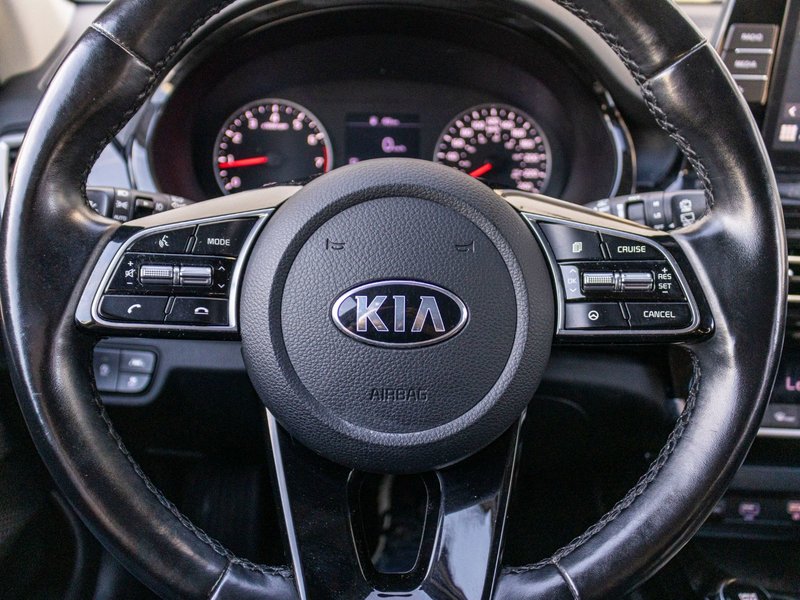 2021 Kia Seltos EX AWD AUTOM CUIR TOIT BAS KILO 1 OWNER NO CARFAX CLAIM