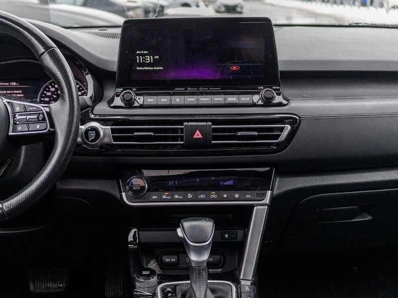 Kia Seltos SX TURBO AWD CUIR TOIT NAV 2022 1 PRORPIO PAS DE RECLAMATION AU CARFAX