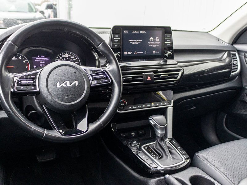 2022 Kia SELTOS EX AWD AUTO (PREM PAINT) EX AWD CUIR TOIT 1 OWNER