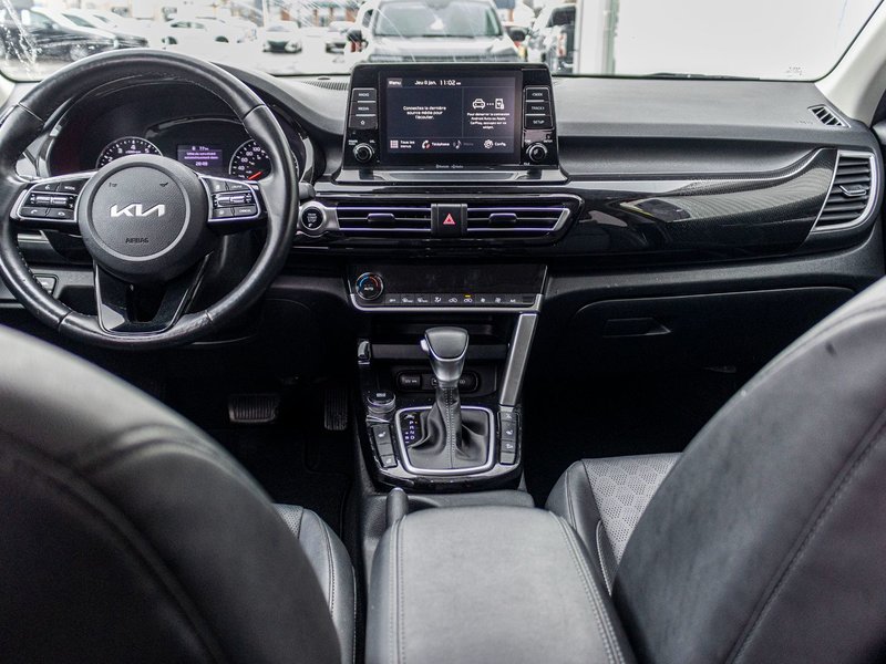 2022 Kia SELTOS EX AWD AUTO (PREM PAINT) EX AWD CUIR TOIT 1 OWNER