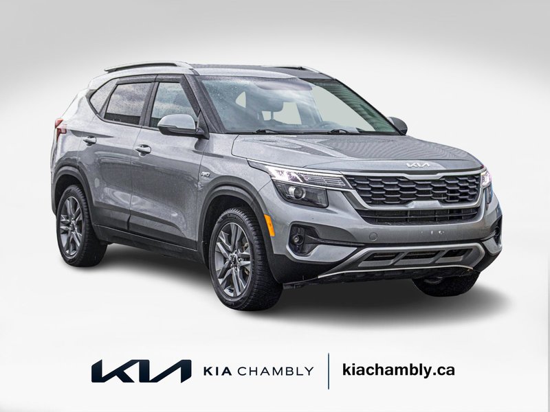 Kia Seltos LX AWD AUTOM GRIS 2022 1 PROPRIO PAS DE RECLAMATION AU CARFAX