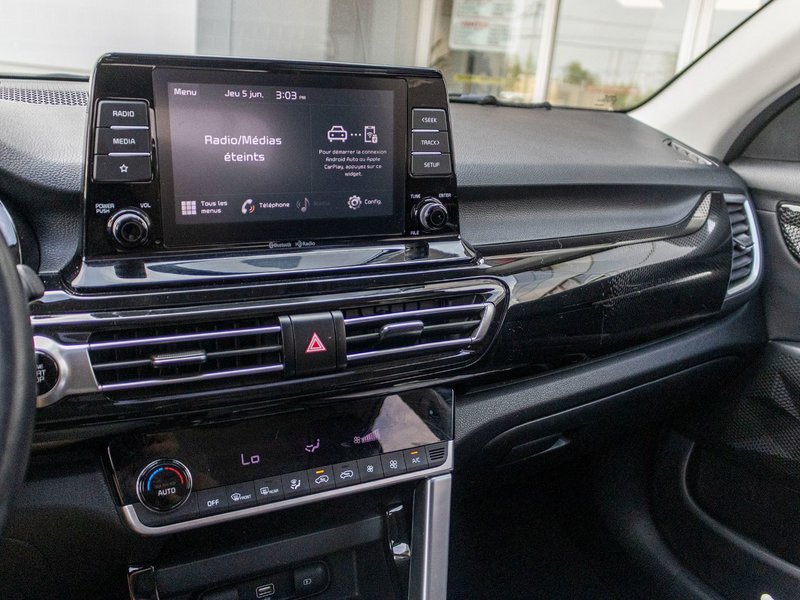 Kia Seltos EX AWD CUIR TOIT BAS KILO 2023 1 PROPRIO PAS DE RECLAMATION AU CARFAX